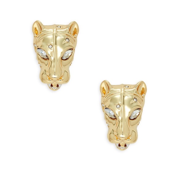 NEW Alexis Bittar Panther Head Earrings - Picture 3 of 16